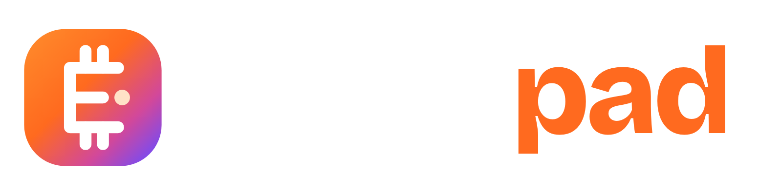 Wordmark, on dark